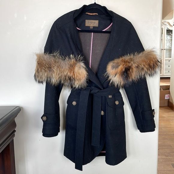 NWOT Freed and Freed authentic woolen winter coat - Picture 3 of 17